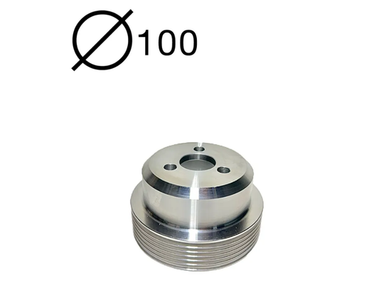 Pulley water pump (steel) 100 mm, UAZ Hunter, Bukhanka 2.7L 406-1308025-100СТ
