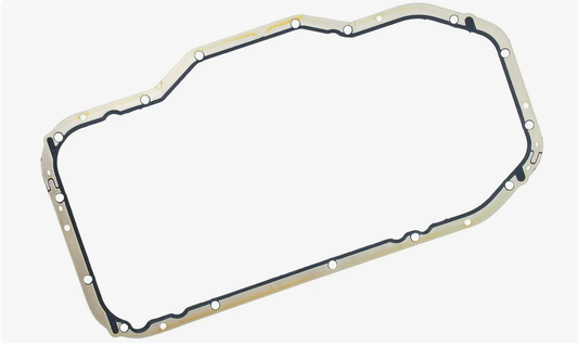Oil pan gasket metal UAZ Hunter, Buhanka, Patriot 2.7L, ZMZ-409 (40624.1009070)