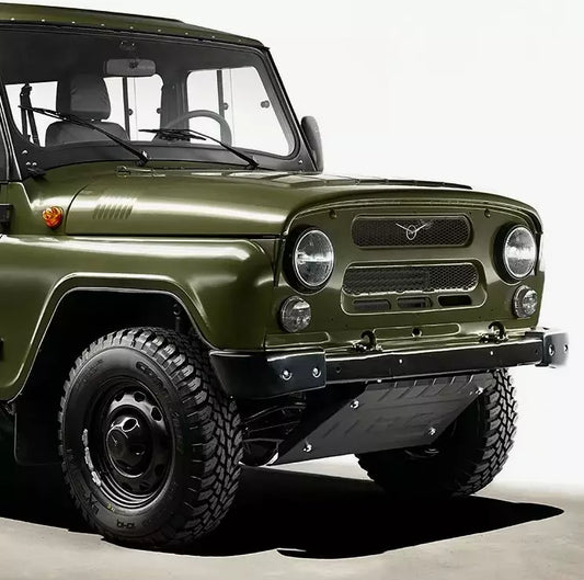 Plastic trims for front bumper UAZ Hunter (2 pcs) - Miles Car parts & accessories