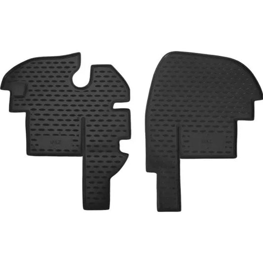 Rubber cabin mats UAZ 452 (2 pc) (NLC.54.03.210) - Miles Car parts & accessories