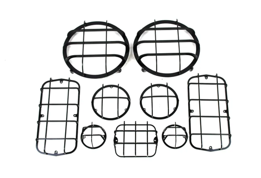 Lights protection kit UAZ 469, 3151, 452 Buhanka (9 items)