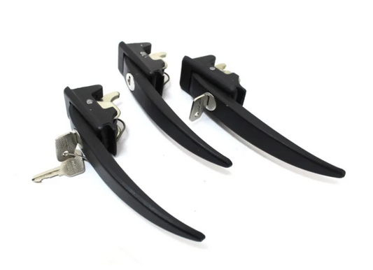 Door opening handles "old" UAZ 452, Bukhanka (kit 3 pcs) - Miles Car parts & accessories