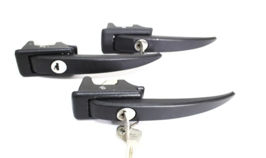 Door opening handles "old" UAZ 452, Bukhanka (kit 3 pcs) - Miles Car parts & accessories