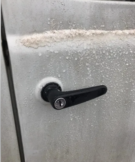 Rear door handle UAZ 452, Bukhanka (3741-00-6323130-20) - Miles Car parts & accessories