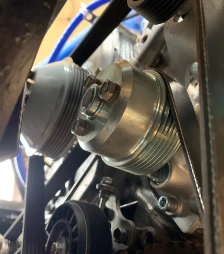 Pulley water pump (steel) 80 mm, UAZ Hunter, Bukhanka 2.7L 406-1308025-80СТ