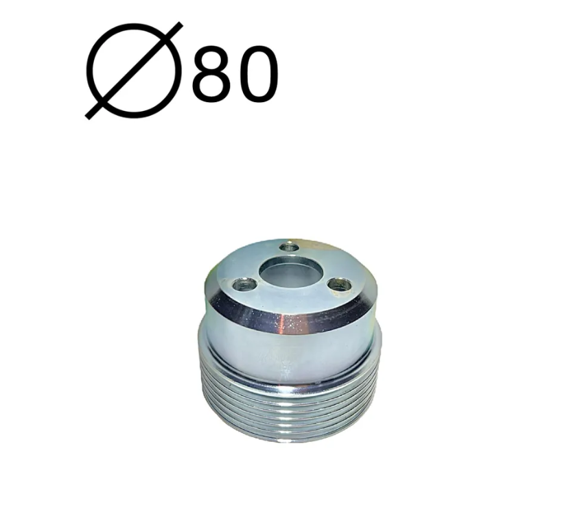 Pulley water pump (steel) 80 mm, UAZ Hunter, Bukhanka 2.7L 406-1308025-80СТ