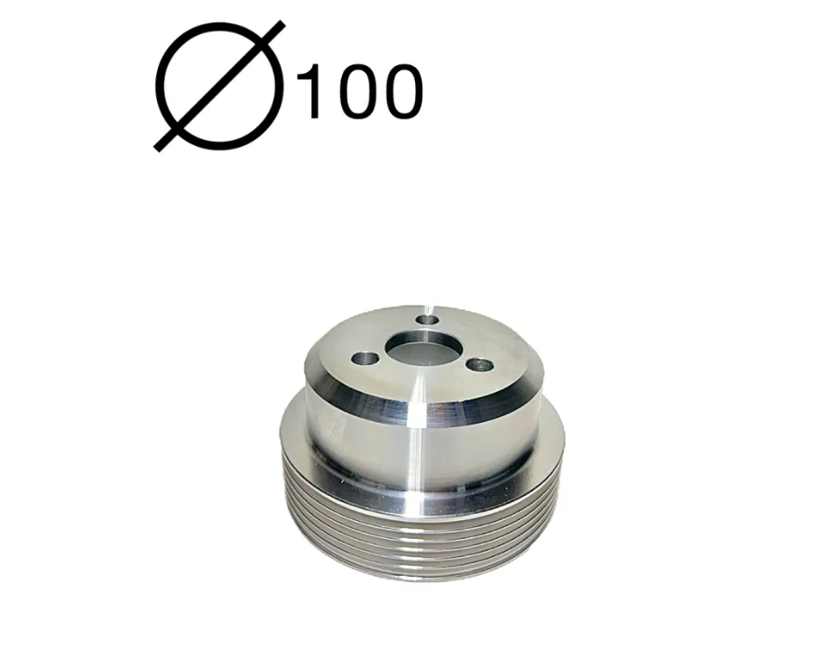 Pulley water pump (steel) 100 mm, UAZ Hunter, Bukhanka 2.7L 406-1308025-100СТ