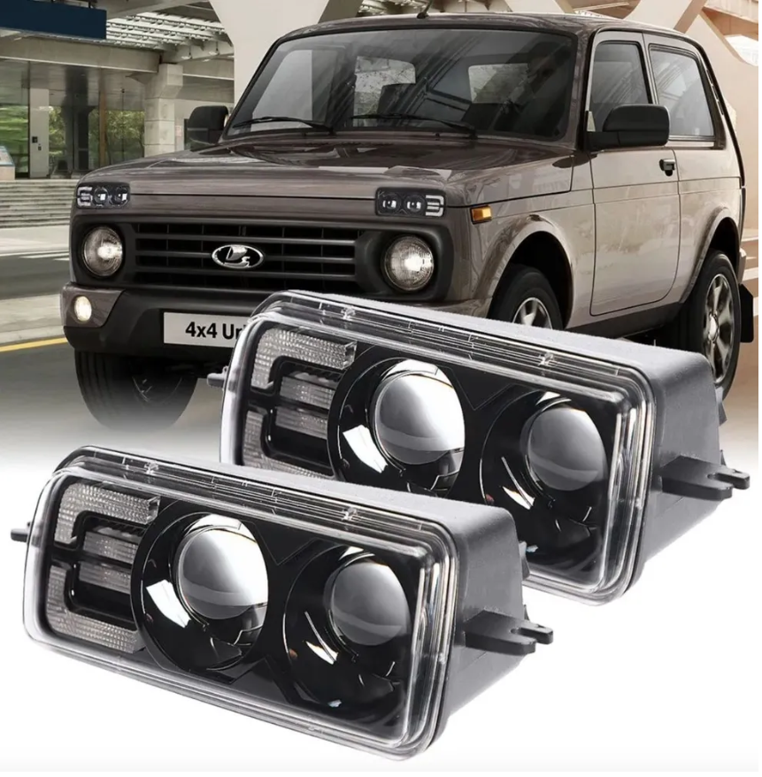 Front marker lights "LED" Lada 4x4 Niva (WD-005)