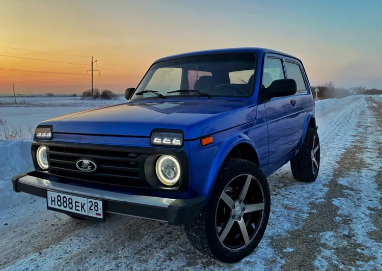 Front marker lights "LED" Lada 4x4 Niva (088-YW)