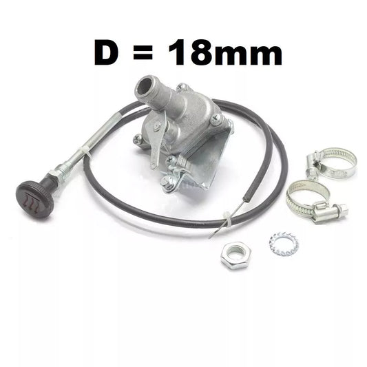 Ceramic heater valve UAZ 452, 3151 (carburetor engine, d=18) (3741810140018) - Miles Car parts & accessories