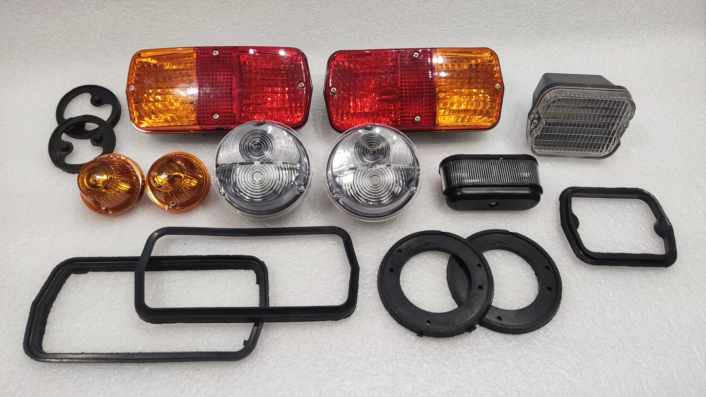 Front and taillight kit UAZ 452 Buhanka, UAZ 469, 3151 (FP132A06)