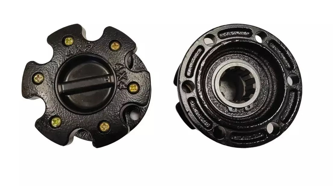 Front axle manual locking hub 4x4 UAZ Hunter, Buchanka (2 pcs) (Expert) - Miles Car parts & accessories