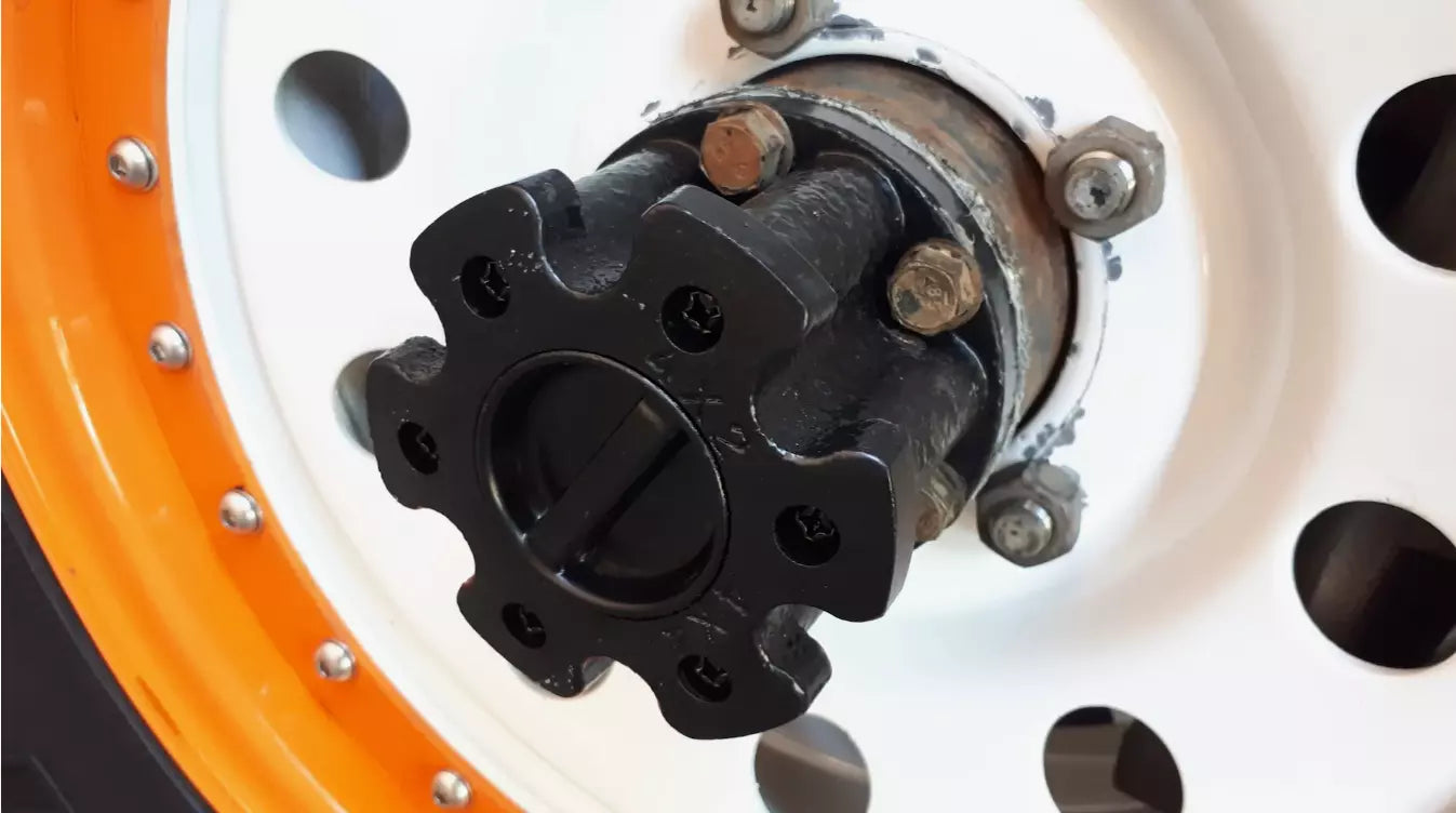 Front axle manual locking hub 4x4 UAZ Hunter, Buchanka (2 pcs) (Expert) - Miles Car parts & accessories