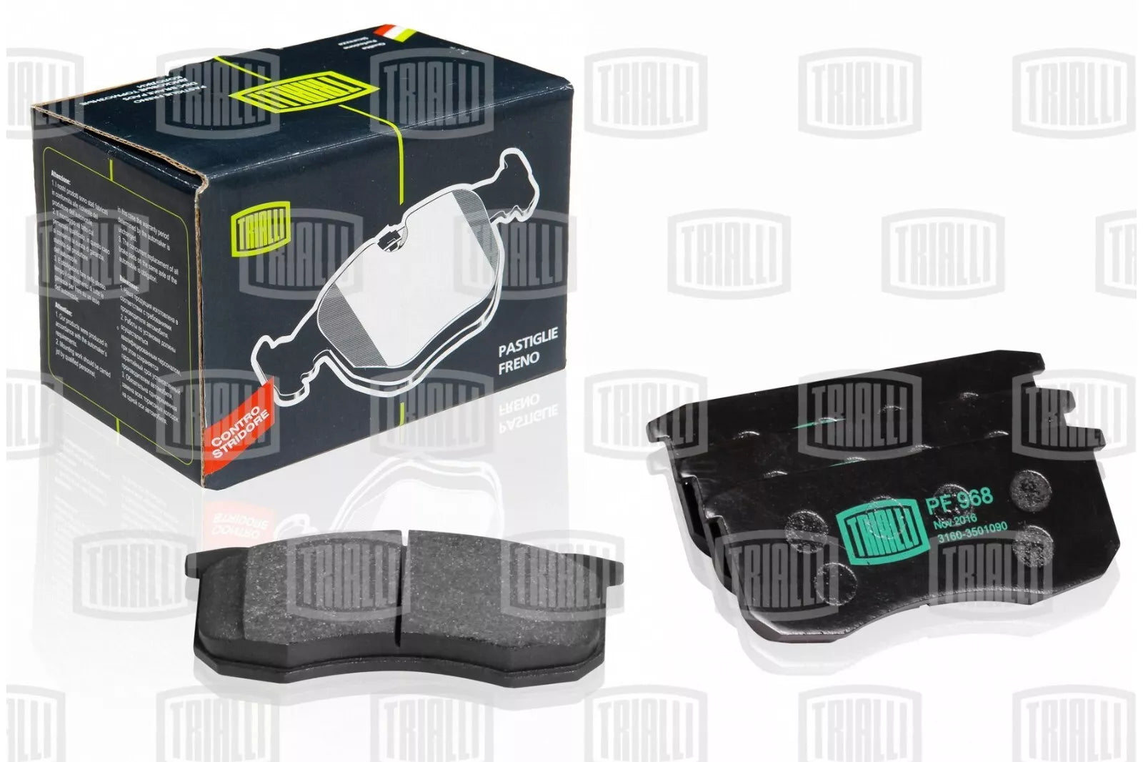 Front brake pads for UAZ Hunter, UAZ Bukhanka, 2.7V, ZMZ-409 - Miles Car parts & accessories