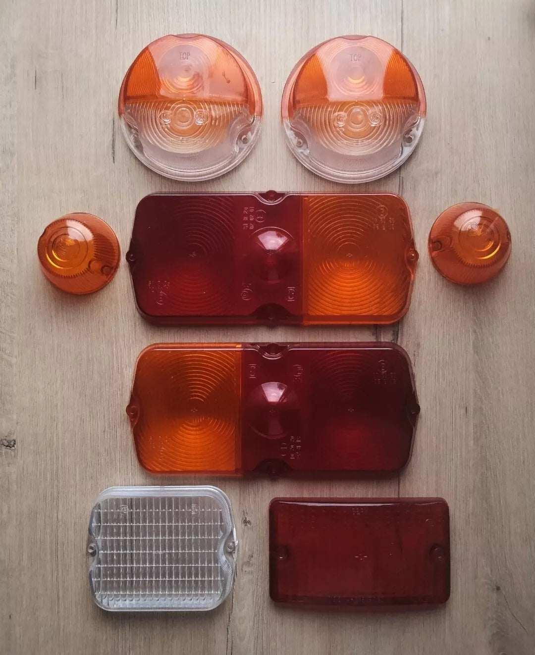 Set of rear and front lights diffusers UAZ 469, 3151, 452, Bukhanka - Miles Car parts & accessories