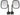 Side mirrors (set of 2pc) UAZ HUNTER, UAZ 469, UAZ 3151 - Miles Car parts & accessories