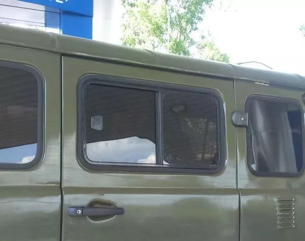 Sliding window for the right side door UAZ 452, Buchanka