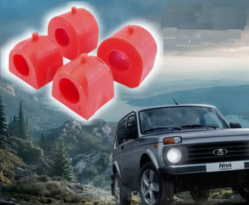 Stabilizer bushings polyurethane Lada Niva 2121, 21213, 2131 - Miles Car parts & accessories