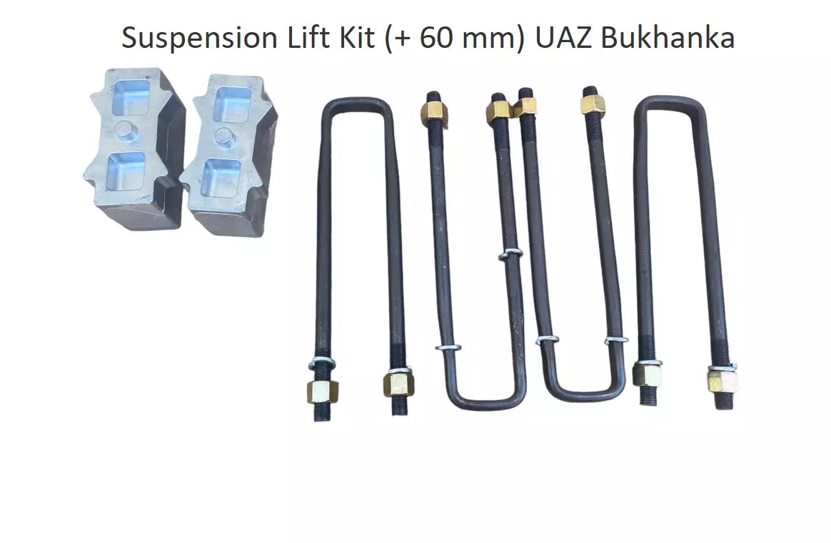 Suspension Lift Kit (+ 60 mm) UAZ Bukhanka (kit, front and rear) - Miles Car parts & accessories