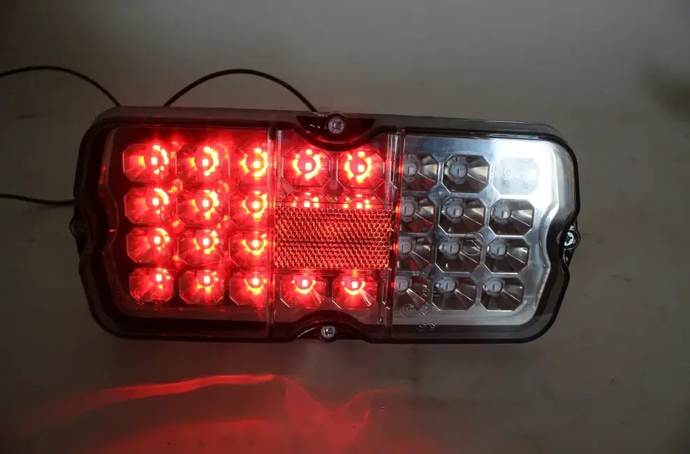 Tail Lights LED white for UAZ 469, 3151, Hunter, 452, Bukhanka (kit 2 pcs) - Miles Car parts & accessories