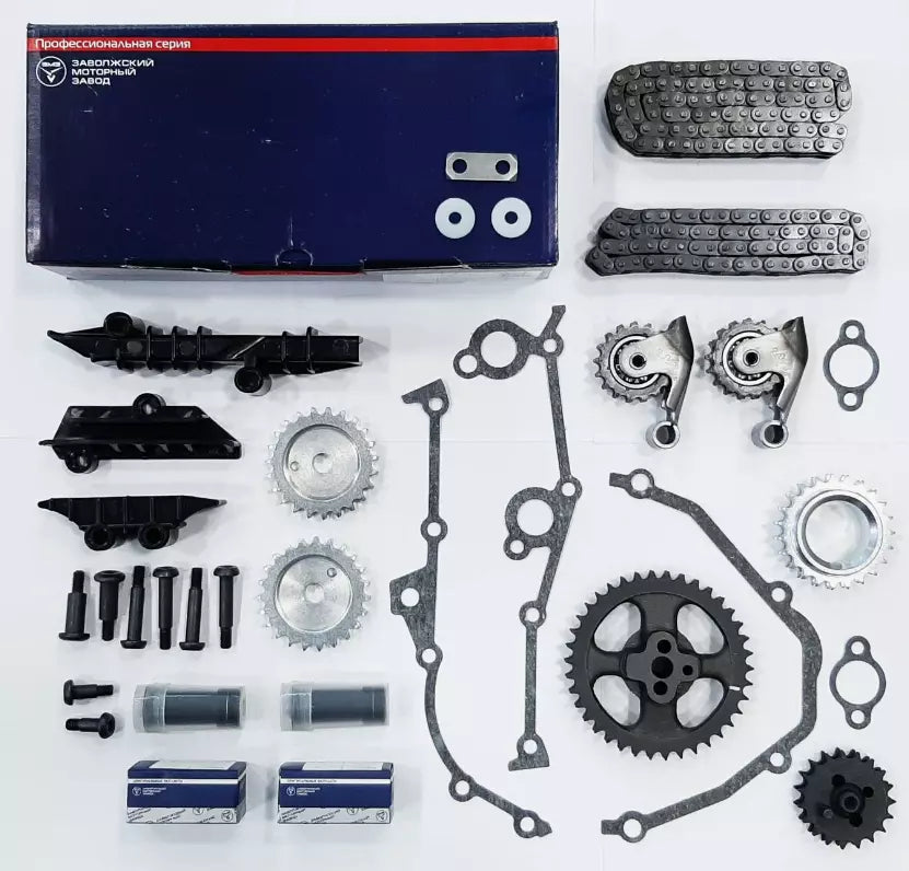 Timing Chain Set UAZ Hunter, Bukhanka 2.7L, ZMZ-409 (ZMZ 406.3906625-10) - Miles Car parts & accessories