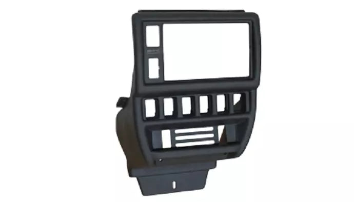 Transitional frame for 2DIN radio (instrument panel console) LADA NIVA 4x4