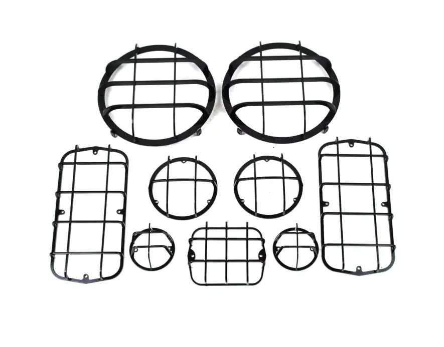 UAZ 452, 3909, 3741 Buchanka, UAZ Hunter,  Set of protective grilles for lights - Miles Car parts & accessories