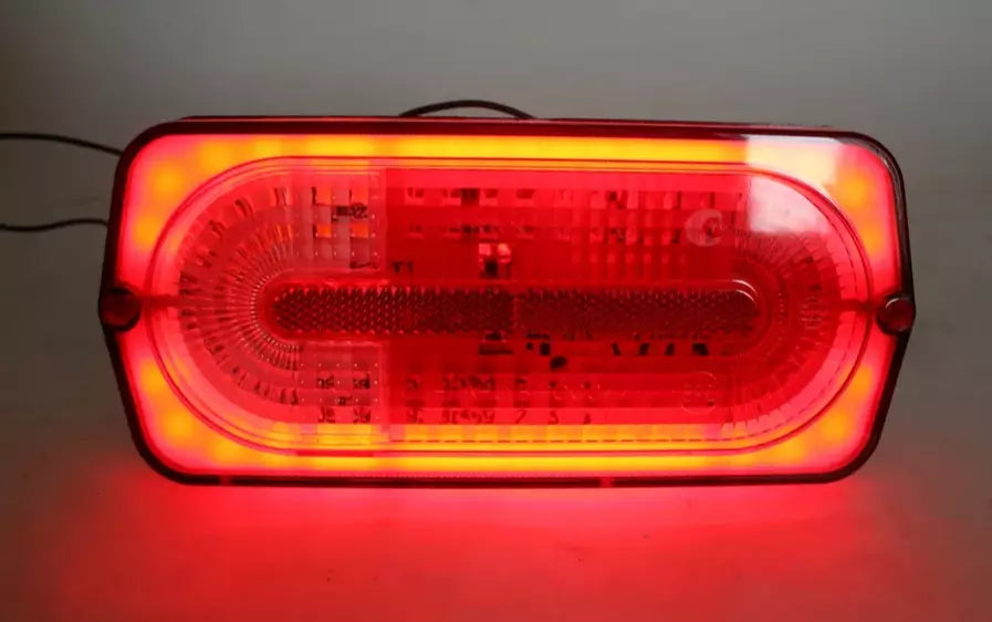 UAZ 469, Hunter, 452, Buchanka LED NEON Tail Lights, GL style, (kit 2pc) - Miles Car parts & accessories