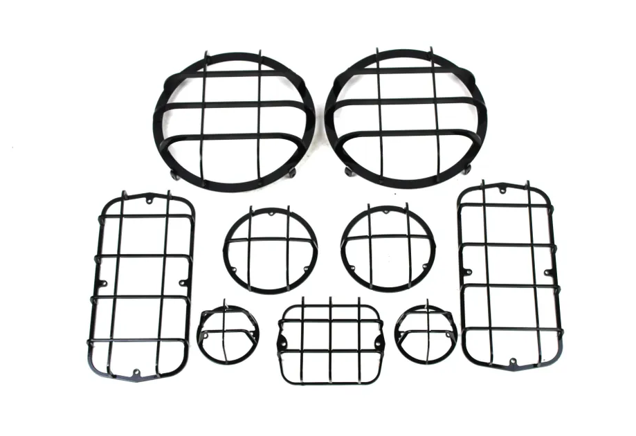 Lights protection kit UAZ 469, 3151, 452 Buhanka (9 items)