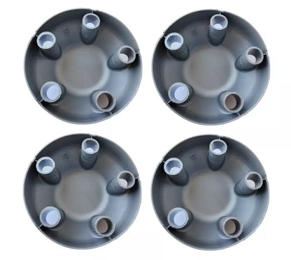 UAZ Hunter, Bukhanka, Patriot wheel caps "gray" (set of 4pcs)