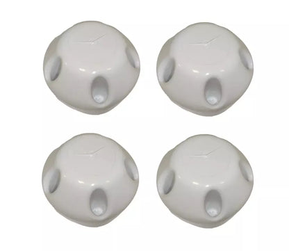 UAZ Hunter, Bukhanka, Patriot wheel caps "white" (set of 4pcs)