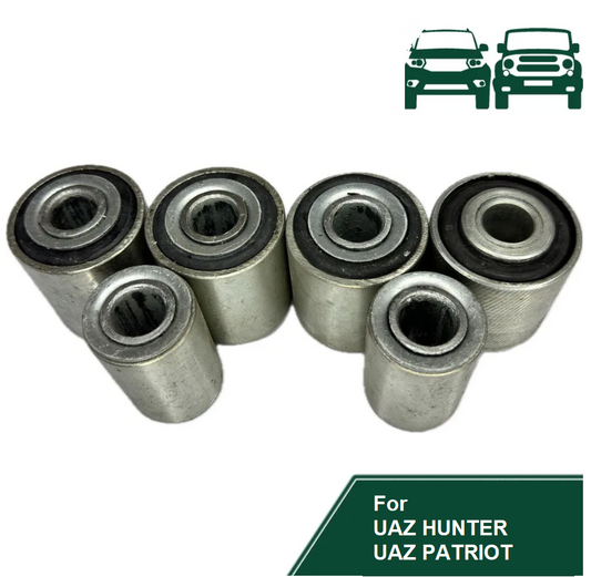 Front suspension bushings UAZ Patriot, UAZ Hunter (set 6 pcs)