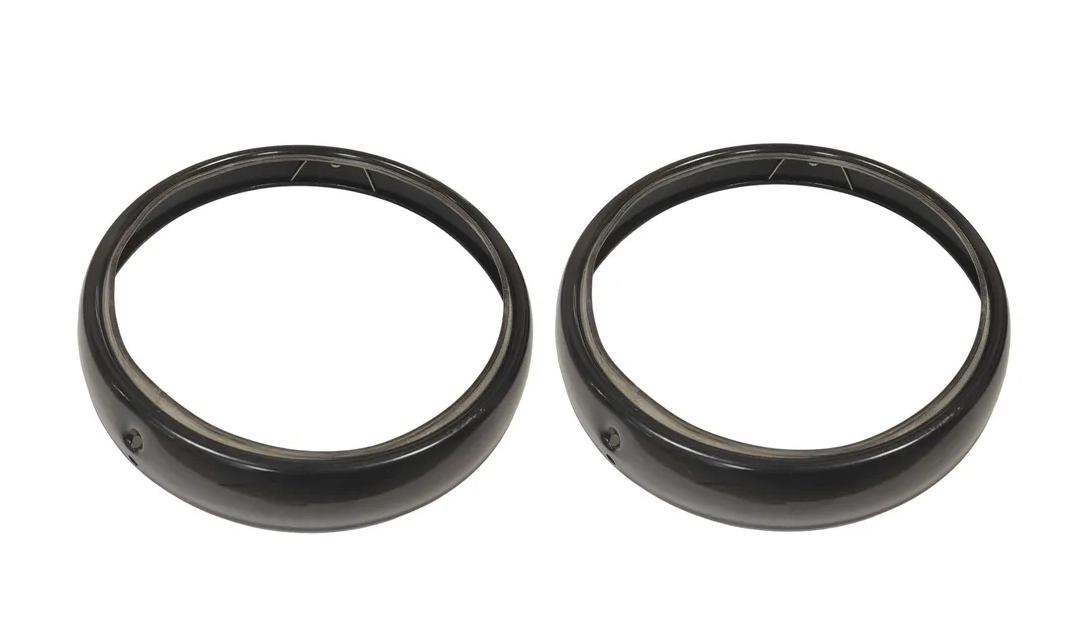 Front headlight metal trim UAZ Hunter and Bukhanka (set of 2pcs) - Miles Car parts & accessories