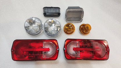 Front and taillight kit UAZ 452 Buhanka, UAZ 469, 3151 (GL)