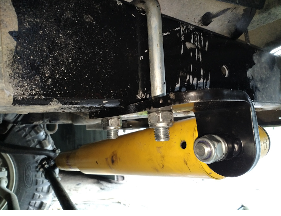 Steering vibration damper "RIF" UAZ Hunter (SD09H)