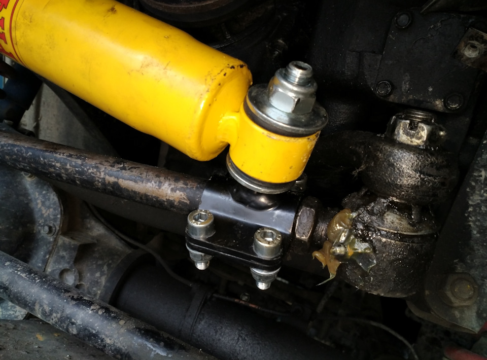 Steering vibration damper "RIF" UAZ Hunter (SD09H)