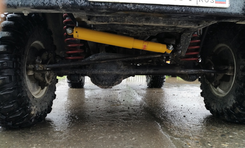 Steering vibration damper "RIF" UAZ Hunter (SD09H)