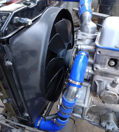 Cooling fan Plastic UAZ 3151, 469, 452, Buhanka 3741-00-1308010-01