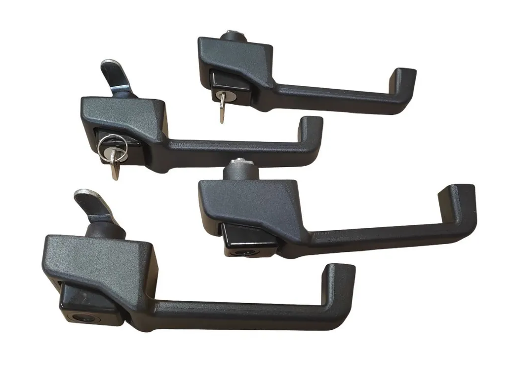 Exterior door handles (narrow) UAZ 469, 3151, Hunter (4 pc) - Miles Car parts & accessories