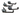 Exterior door handles (narrow) UAZ 469, 3151, Hunter (4 pc) - Miles Car parts & accessories