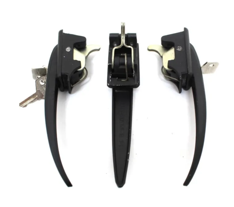Door opening handles "old" UAZ 452, Bukhanka (kit 3 pcs) - Miles Car parts & accessories