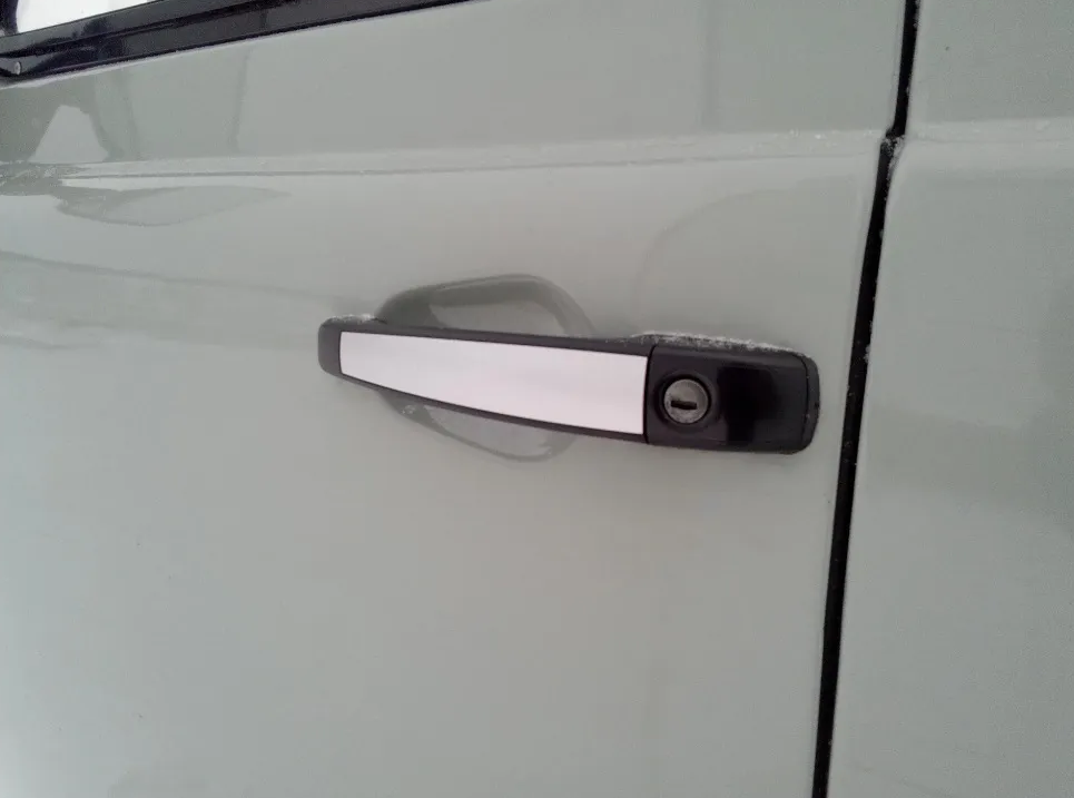Door opening handles chrome "new" UAZ 452, Bukhanka (kit 3 pcs) - Miles Car parts & accessories