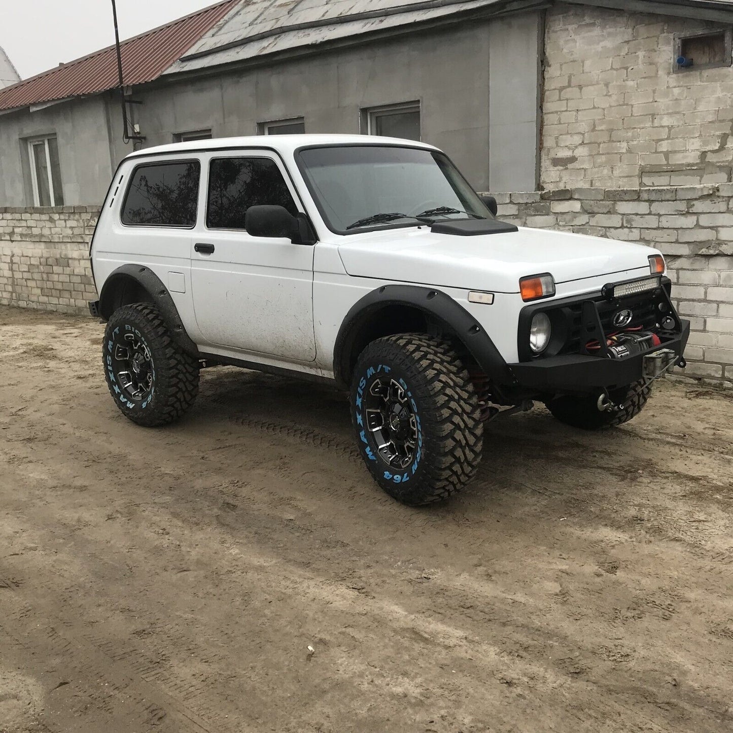 Fender Flares 70mm for LADA NIVA 4x4 (CUTTED WHEEL ARCHES)