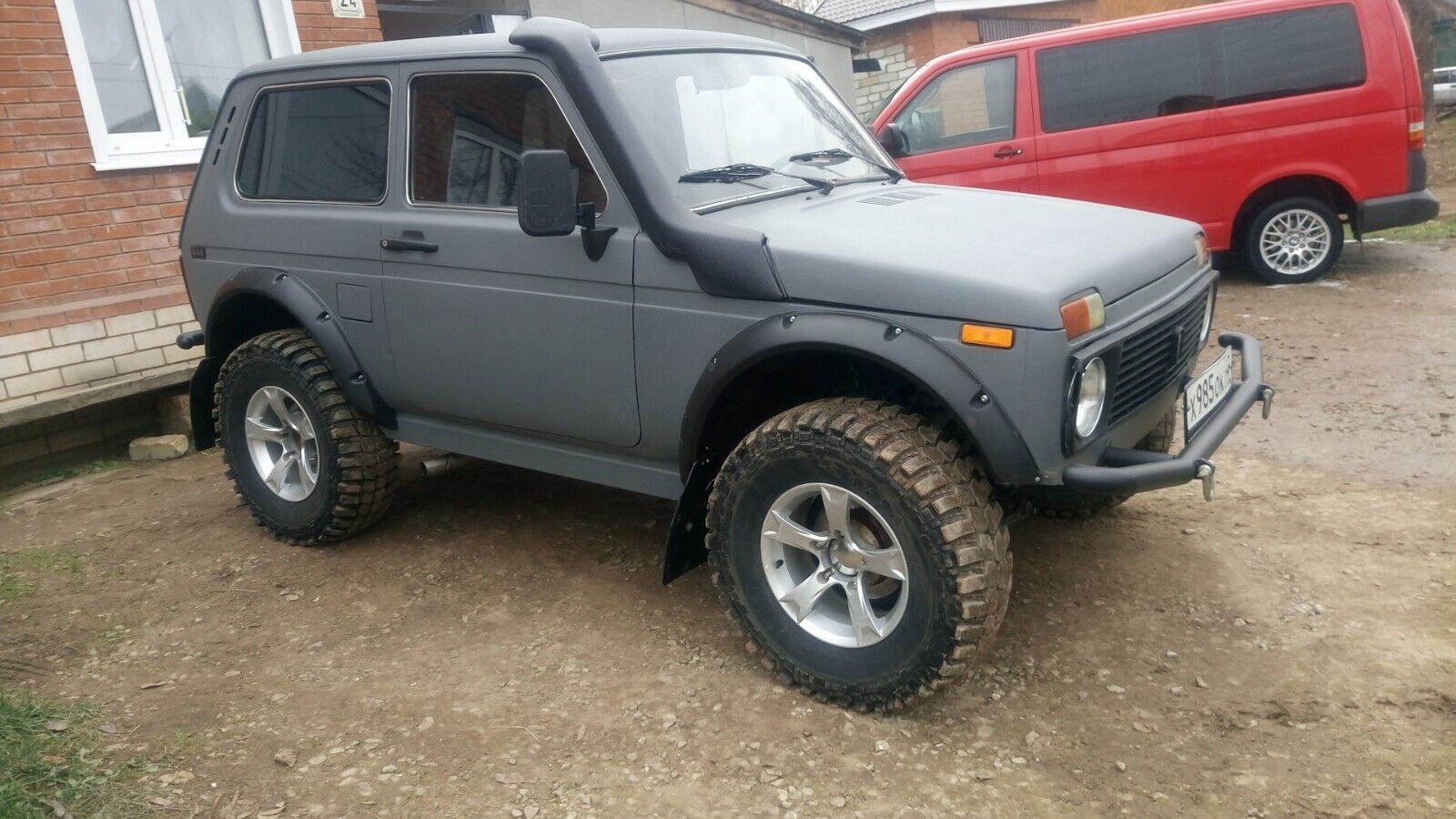 Fender Flares 70mm for LADA NIVA 4x4 (CUTTED WHEEL ARCHES) - Miles Car parts & accessories