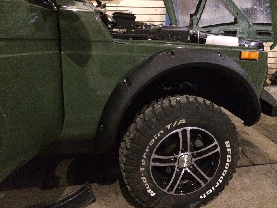 Fender Flares 70mm for LADA NIVA 4x4 (CUTTED WHEEL ARCHES) - Miles Car parts & accessories