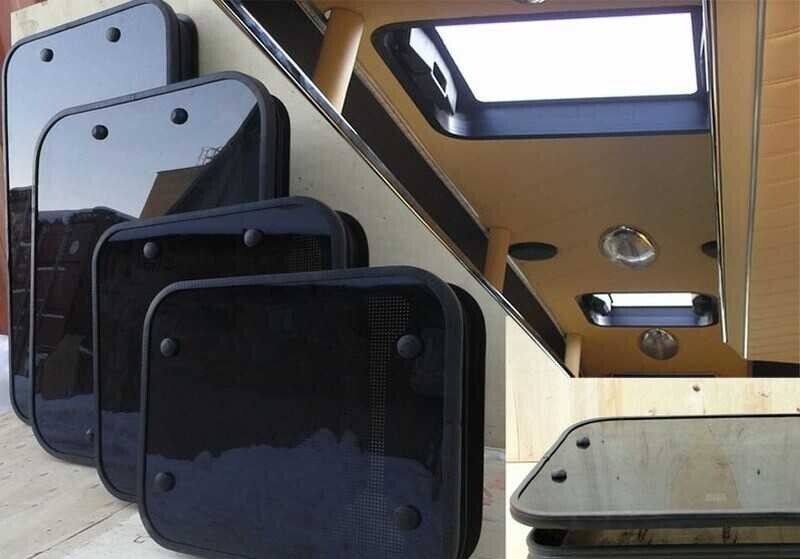 Sunroof for bus, van, camper, truck (500 x 500 mm)
