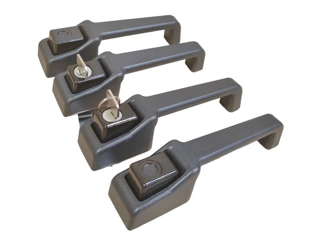 Exterior door handles (narrow) UAZ 469, 3151, Hunter (4 pc) - Miles Car parts & accessories