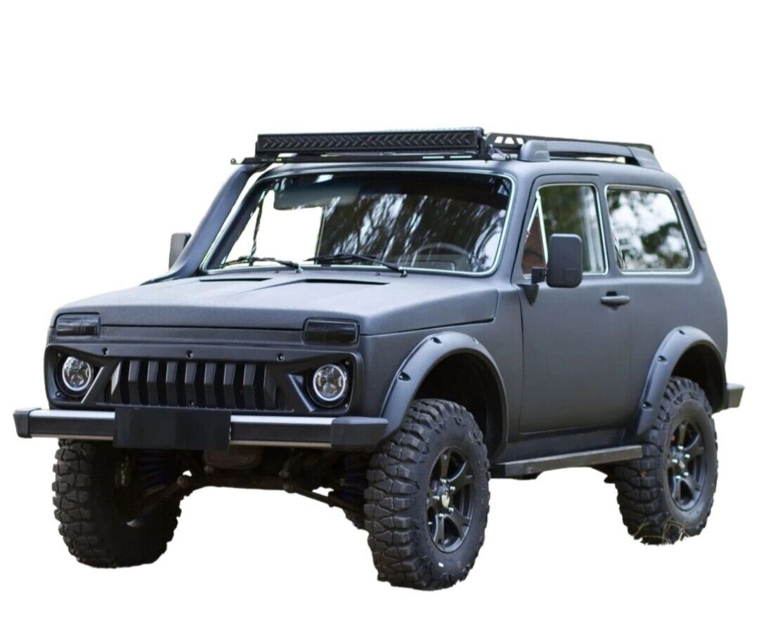 Radiator grille "Angry" Lada Niva, Urban, 21213, 21214, 2131 - Miles Car parts & accessories