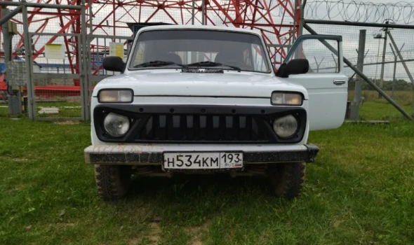 Radiator grille "Angry" Lada Niva, Urban, 21213, 21214, 2131 - Miles Car parts & accessories